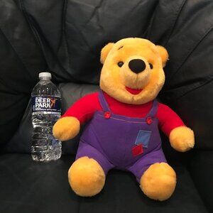 Vintage 1990s 1997 Mattel Winnie the Pooh Hug and Wiggle Electronic Talking Bear
